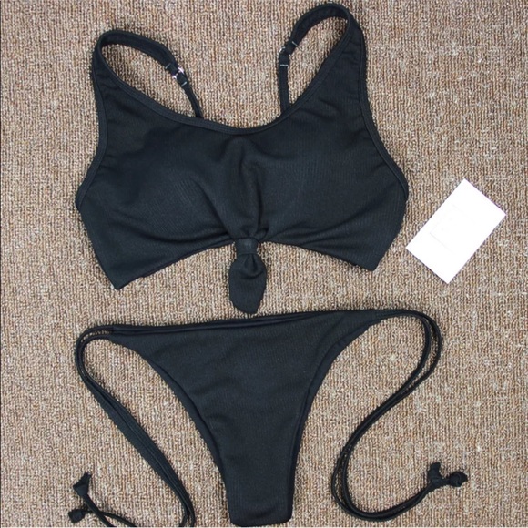 luxyville Other - ❤️29.Black knot cheeky swimsuit